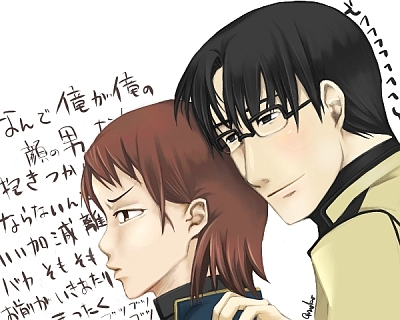 絵日記（抱きついてる）><br>
			<br>
			※左＞舞踏子inヤガミ　右＞ヤガミin舞踏子<br>
			本文みたく入れ替えたらマジギレしそうだ<br>
			舞踏子の反応の良さに感激したものの<br>
			舞踏子だと会話画面の顔アップ表示出来ないんだよね。<br>
			やっぱりちょっとなにか物足りない。<br>
			で、モデルを変えようかな、と。<br>
			<br>
			舞踏子＞ヤガミ　ヤガミ＞舞踏子<br>
			<br>
			入れ替えてみた。<br>
			<br>
			挨拶もソコソコに寄り添われ。<br>
			しかし頭をかかれて適当に流されたと思ったら、恐い話で<br>
			トドメまで決められて大笑い。<br>
			その後プレゼントしたら、寝る？…ってアナタ。<br>
			<br>
			寄り添ってみたら、顔赤らめて頷かれた。<br>
			うわー。<br>
			んで、その後も調子よく照れて話にならないとかまじまじとかプレゼント<br>
			をする返し刀で恐い話を振ってきて、昼寝を１介入中に５回成功させた上に<br>
			勝手に見つめてきて怒ってるんだから、ナニ。<br>
			羞恥を一片も気にしてないのに、両方の昼寝提案に承諾がある事実も<br>
			有る意味驚愕ではあるんだけどさ。<br>
			<br>
			なーんか今まで寄り添って貰うのとか照れてとかプレゼントが貴重だと<br>
			思っていたの全部がウソになった気がする。<br>
			<br>
			んまあ、舞踏子がヤガミにあんなに尽くしてもダメで<br>
			ひっくり返したら上手くいきすぎて物足りないくらいなのも全てヤガミが悪いって事よね？<br>
			<br>
			<br>
			ま、結局恋生きと友情に修正がかかっているのって有る意味ハメだもんね。<br>
			正義は仕事回収、物欲はアイテム持たせる、食欲はTAGAMIのピアスで押さえれるけど<br>
			友情は下げられないし、恋生き上がるIMでかなりの割合同時に友情が上がるんだもん<br>
			防ぎようなーし。<br>
		</div>
		<div class=